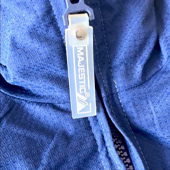 Milwaukee Brewers Baseball Majestic Youth Jacket - Picture 4 of 6